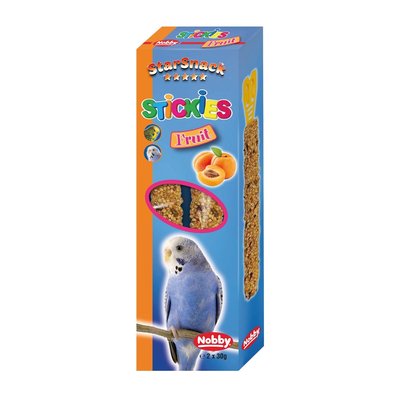 Лакомство Nobby Stickies parakeets fruit - 2x30 гр 00000003140 снимка