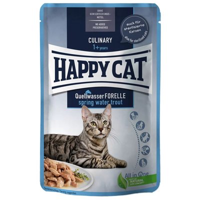 Храна Happy Cat MIS Culinary Spring-Water Trout - 85 гр 00000000215 снимка