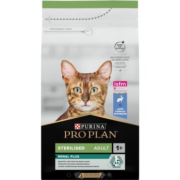 Суха храна Purina Pro Plan Sterilised Optirenal Rabbit, 1,5 кг 00000003516 снимка