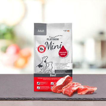 Суха Храна Platinum Dog Adult Beef Mini - 900 гр 00000008277 снимка