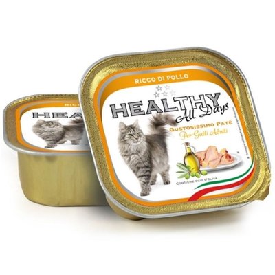 Пастет Healthy Meat Cat All days Chicken - 100 гр 00000005917 снимка