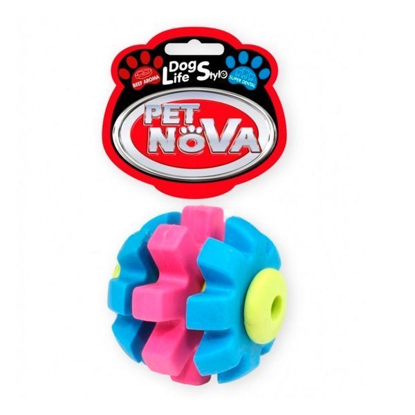 Топка Pet Nova Dental multicolored - 7 cm 00000007129 снимка