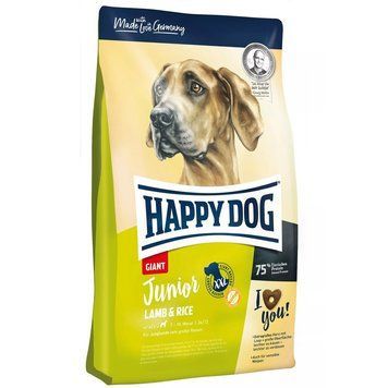 Корм Happy Dog Junior Giant Lamb & Rice - 15 кг 00000000289 фото