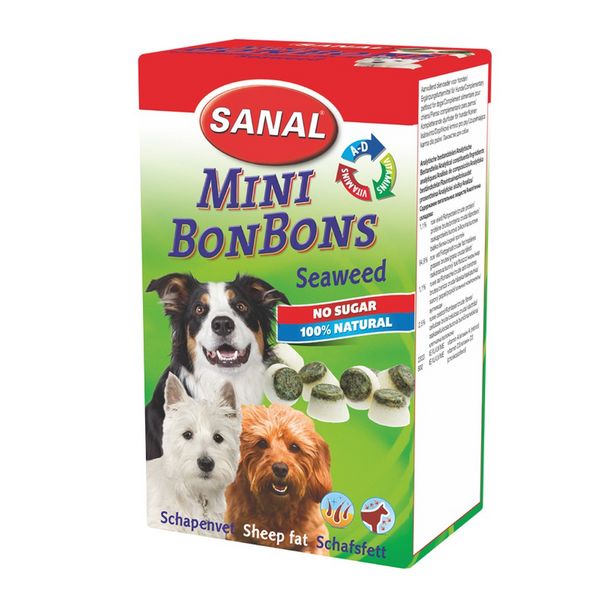 Добавка Sanal Mini Sheepfat Bonbons Seaweed - 150 гр (SD2545) 00000000523 снимка