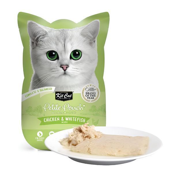 Пауч Kit Cat Chicken & Whitefish - 70 гр 00000010029 снимка