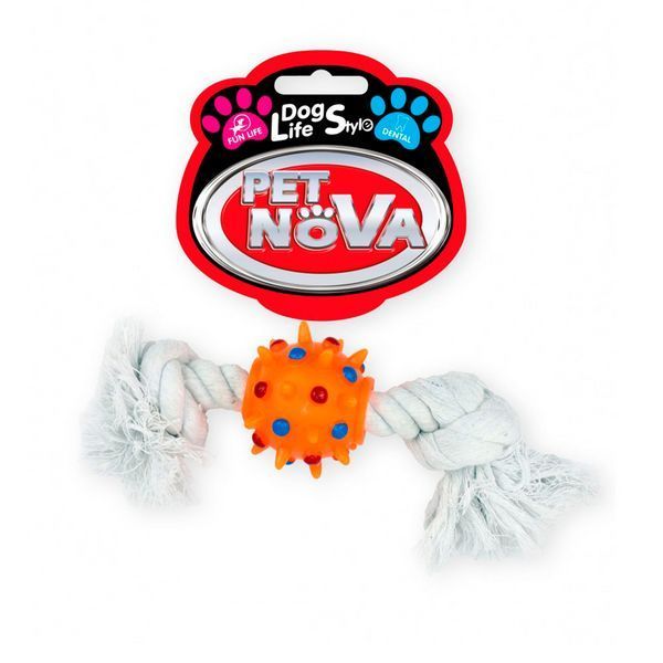 Въже Pet Nova with a ball - 25 cm 00000007116 снимка
