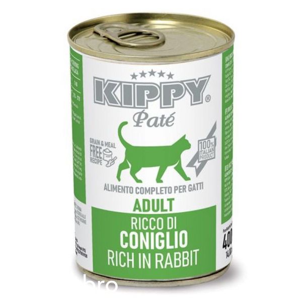 Мокра храна Kippy Cat Pate Rabbit - 400 гр 00000005911 снимка