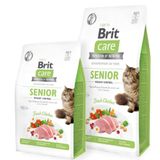 Суха храна Brit Care Cat Grain-Free Sterilized And Weight Control Senior, 400 гр 00000005182 снимка