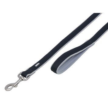 Поводок Nobby Leash "Mesh Preno" - Grey, XS-S 00000002164 фото