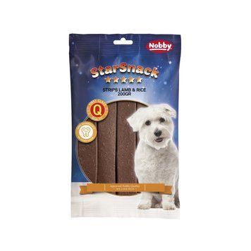 Лакомство Nobby StarSnack Strips "Lamb & Rice" - 200 гр (79771) 00000000967 снимка