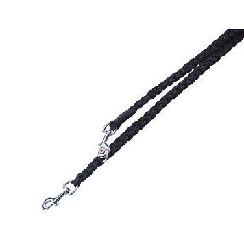 Поводок Nobby Training leash, plaited - Black, S-M 00000002228 фото