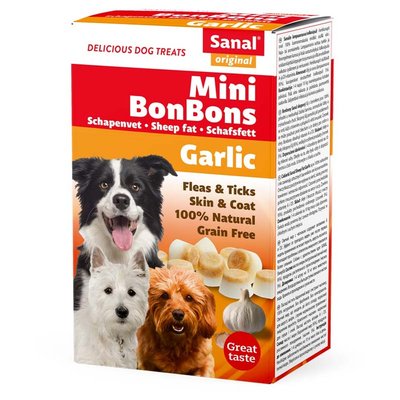 Добавка Sanal Mini Sheepfat Bonbons Garlic - 150 гр (SD2615) 00000000522 снимка