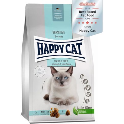 Храна Happy Cat Sensitive Stomach & Intestine, 4 кг 00000000240 снимка
