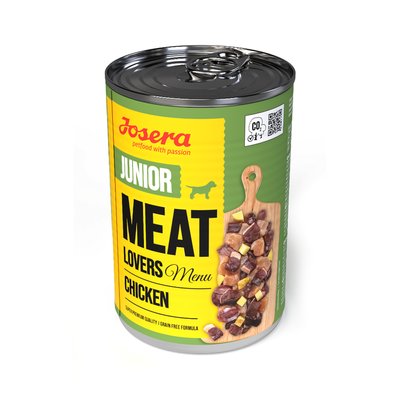 Мокра храна Josera Meat Lovers Junior Menu Chicken - 400 гр 00000008065 снимка