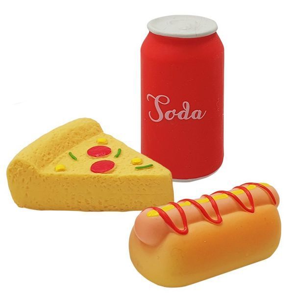 Играчка Nobby Display Latex Toy "Fast Food" - 7,5-8 cm 00000003239 снимка