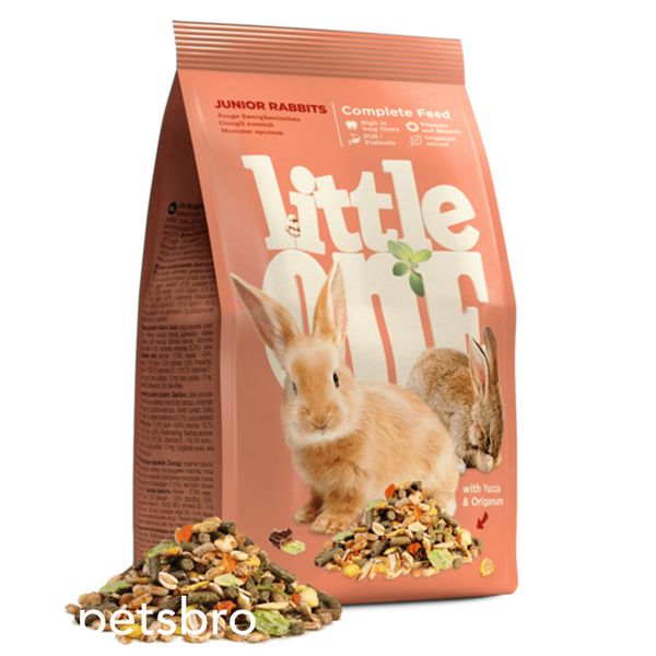 Храна за зайци Little One Feed for junior rabbits, 400 гр 00000006432 снимка