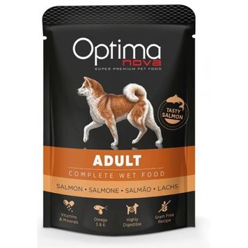 Храна Visan Optima Nova Adult Salmon - 300 гр 00000000775 снимка