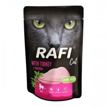 Пауч Rafi Cat with Turkey - 100 гр 00000006258 снимка
