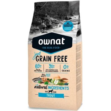 Суха храна Ownat Dog Adult Grain Free Trout - 14 кг 00000005344 снимка