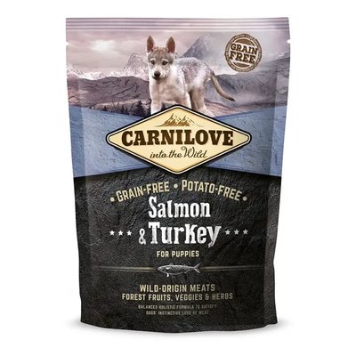 Суха храна Carnilove Dog Salmon & Turkey for Puppies, 1,5 кг 00000005486 снимка
