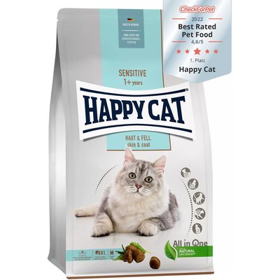 Храна Happy Cat Sensitive Skin & Coat, 300 гр 00000000239 снимка