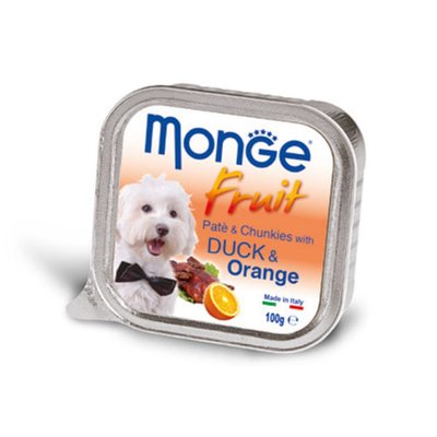 Пастет Monge Dog Fruit Duck & Oranges - 100 гр 00000004076 снимка