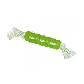 Канат Nobby TPR bone with rope - 34 cm 00000007184 фото