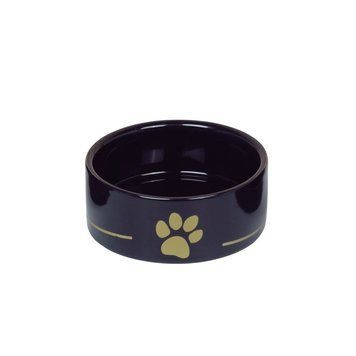 Миска Nobby Ceramic bowl "Golden Paw" Black, 250 мл 00000002834 фото