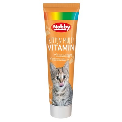 Добавка Nobby Food Supplement "Kitten-Multi-Vitamin-Paste" - 100 гр (74902) 00000000505 снимка