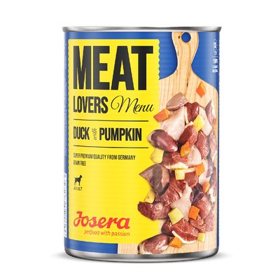 Мокра храна Josera Meat Lovers Dog Menu Duck, 800 гр 00000008064 снимка