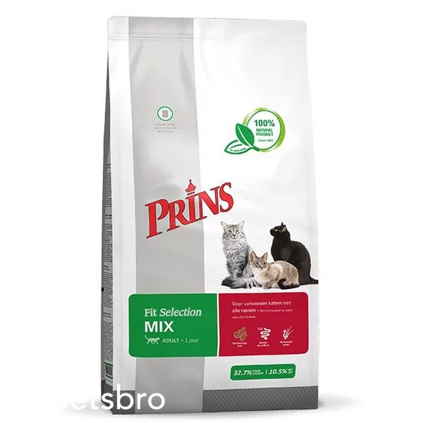 Храна Prins VitalCare Protection Fit Selection Cat Mix - 10 кг 00000000038 снимка