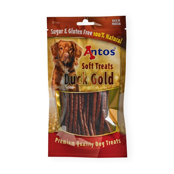 Лакомство Antos Dog Duck Gold - 100 гр 00000008186 снимка