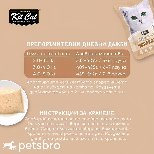 Пауч Kit Cat Chicken - 70 гр 00000010025 снимка