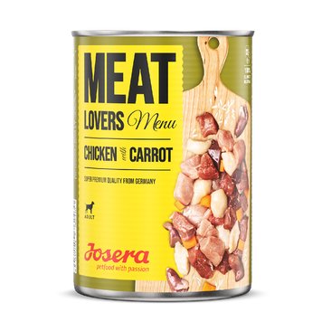 Мокра храна Josera Meat Lovers Dog Menu Chicken, 400 гр 00000008061 снимка