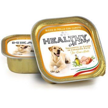 Пастет Healthy Meat All days Chicken and Carrots - 150 гр 00000005673 снимка
