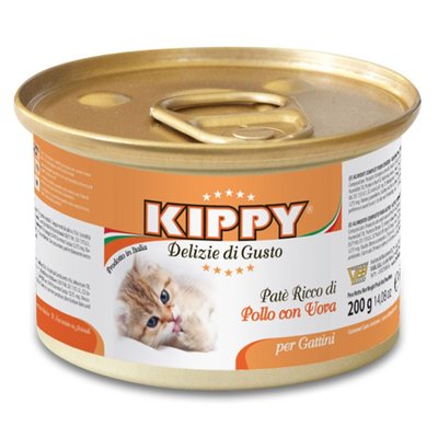Мокра храна Kippy Kitten Chicken - 200 гр 00000005915 снимка