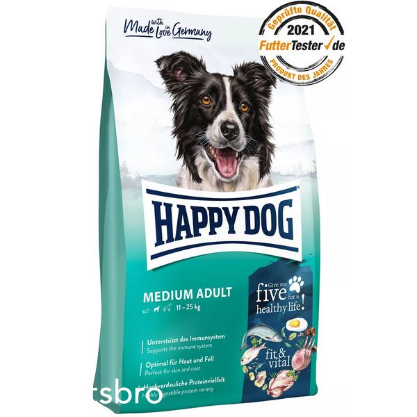 Храна Happy Dog Fit & Vital Medium Adult, 12 кг 00000000280 снимка