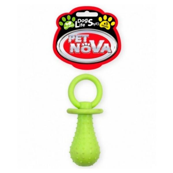 Играчка Pet Nova yellow биберон - 14 cm 00000007106 снимка