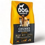 Суха храна Dogs Favorite Chunks with tasty Chicken - 15 кг 00000002984 снимка