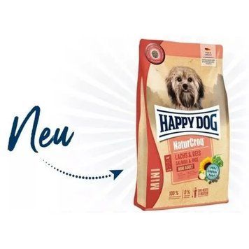 Сухой корм Happy Dog NaturCroq Mini Salmon & Rice - 4 кг 00000005225 фото