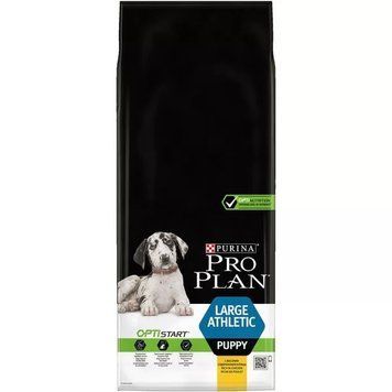 Сухой корм Purina Pro Plan Puppy Large Athletic Chicken - 12 кг 00000003509 фото