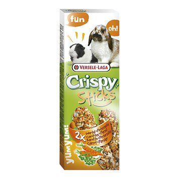 Крекери Versele Laga Rabbits-Guinea Pigs Carrot & Parsley &mdash; 2 х 55 гр 00000009118 снимка
