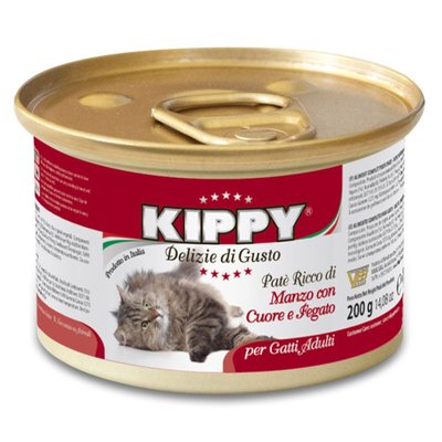 Мокра храна Kippy Cat Beef Liver & Hearth - 200 гр 00000005909 снимка