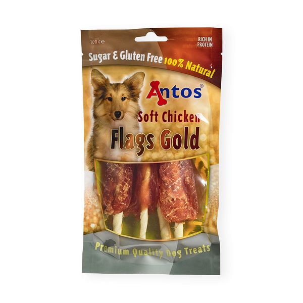 Лакомство Antos Dog Flags Gold - 100 гр 00000008188 снимка