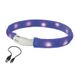 Нашийник Nobby LED light ribbon wide VISIBLE - S, Blue 00000001670 снимка 1