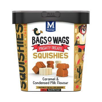 Лакомство Montego Bags O&rsquo; Wags Squishies Caramel & Condensed Milk Flavour - 500 гр 00000010232 снимка