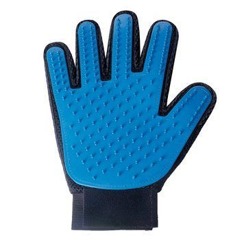 Ръкавица Record Rubber for dogs and cats Blue 00000007527 снимка