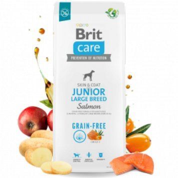 Сухой корм Brit Grain-free Junior Large, 12 кг 00000005020 фото