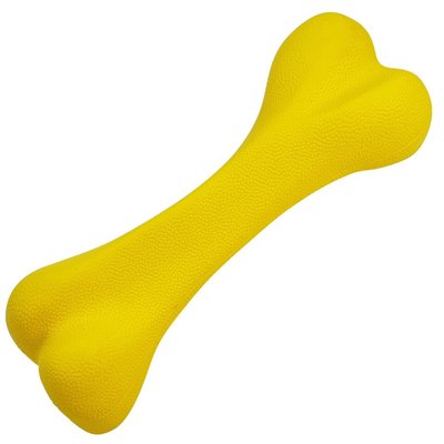 Играчка Nobby Solid rubber toy Bone Yellow - 23 cm 00000003268 снимка