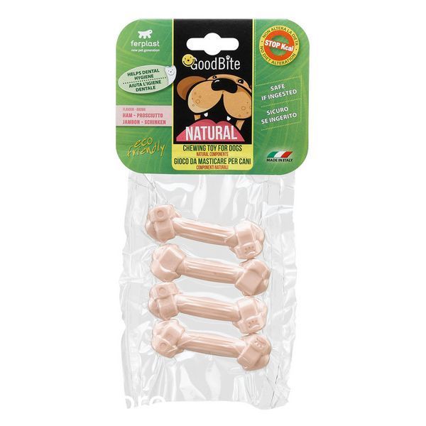 Играчка Ferplast Goodbite Natural Ham Bone - 4 бр 00000008371 снимка